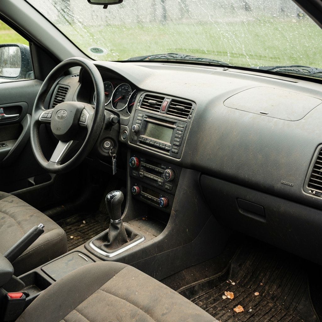 Interior Deep Clean - Before